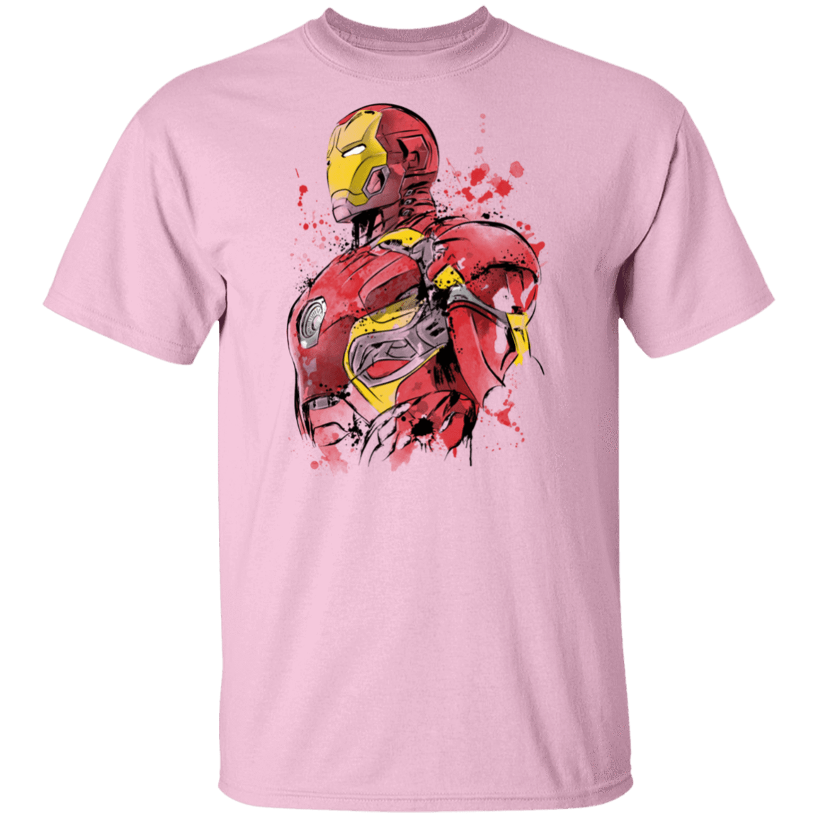 T-Shirts Light Pink / S Iron Watercolor T-Shirt