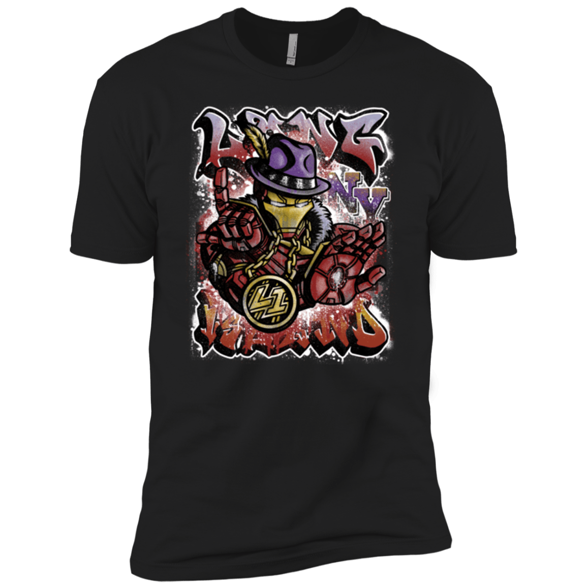 T-Shirts Black / YXS Ironman Long Island Boys Premium T-Shirt