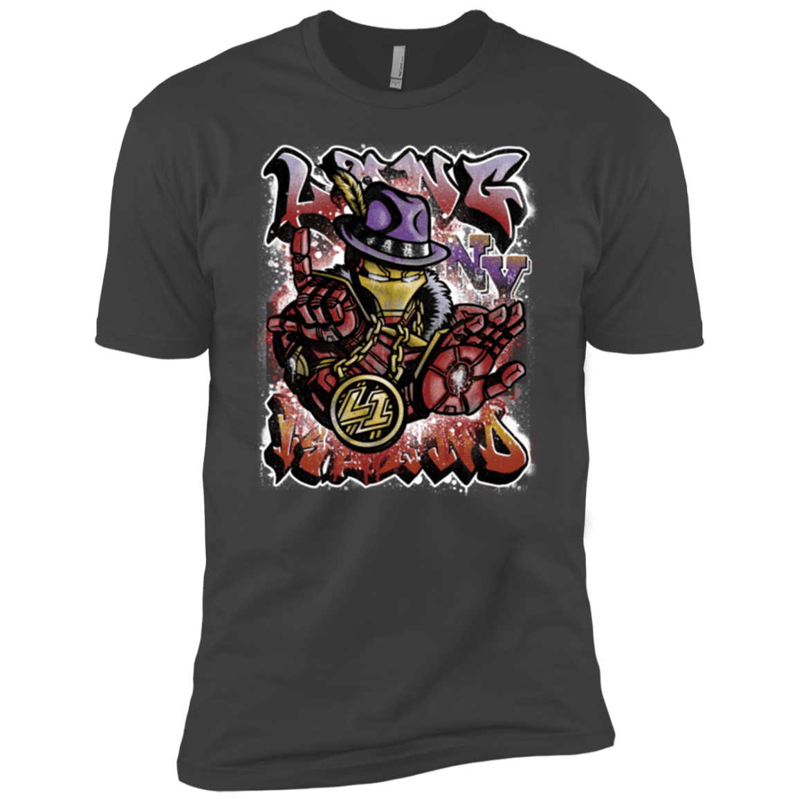 T-Shirts Heavy Metal / YXS Ironman Long Island Boys Premium T-Shirt