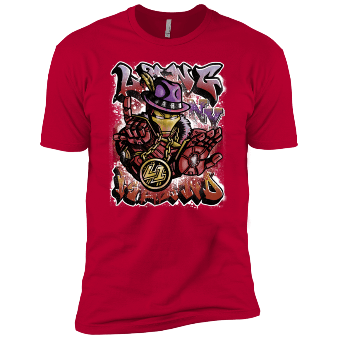T-Shirts Red / YXS Ironman Long Island Boys Premium T-Shirt