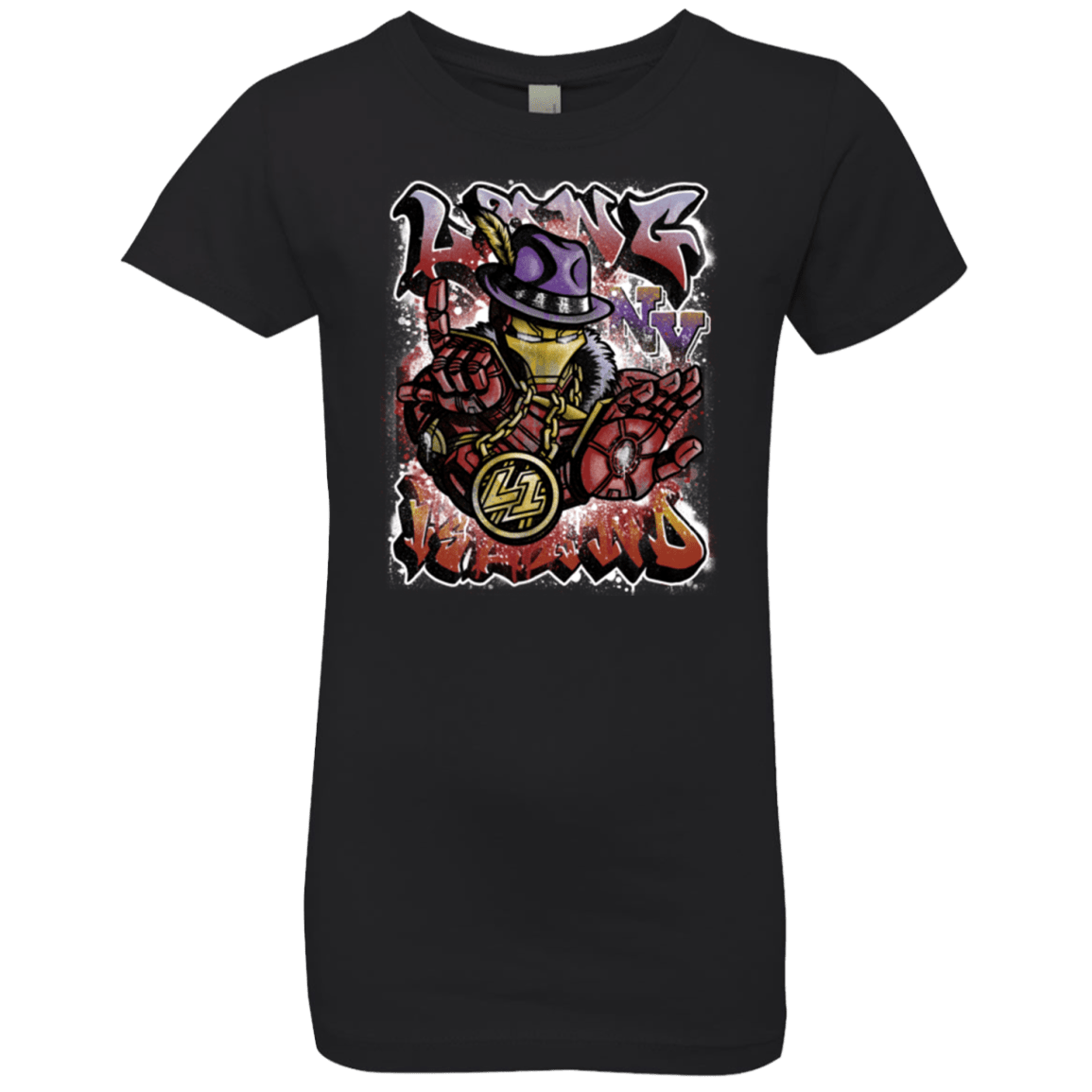 T-Shirts Black / YXS Ironman Long Island Girls Premium T-Shirt