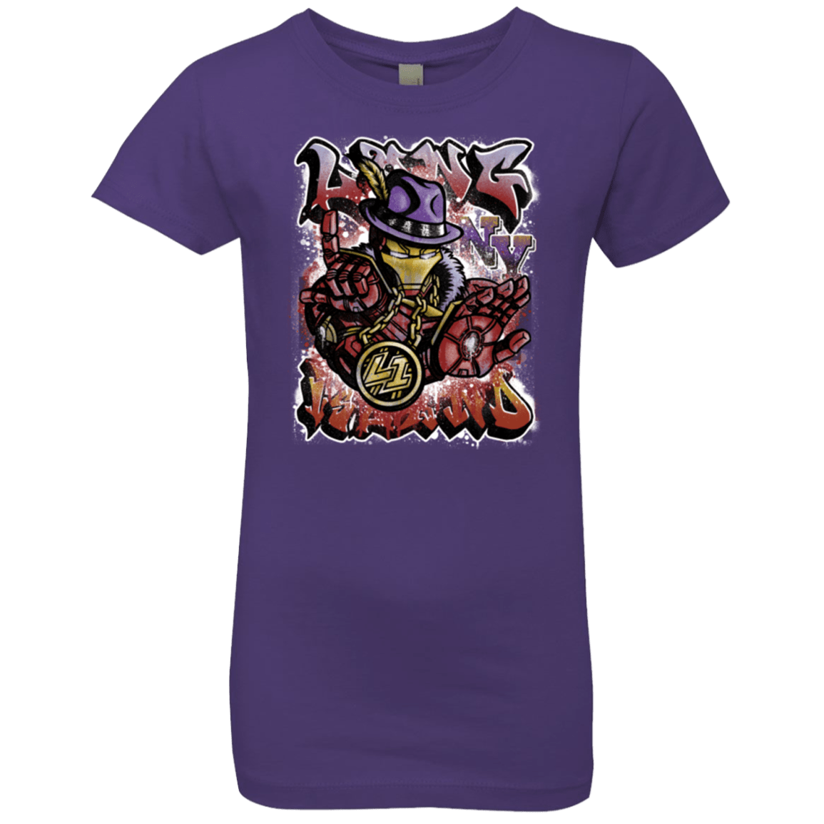 T-Shirts Purple Rush / YXS Ironman Long Island Girls Premium T-Shirt