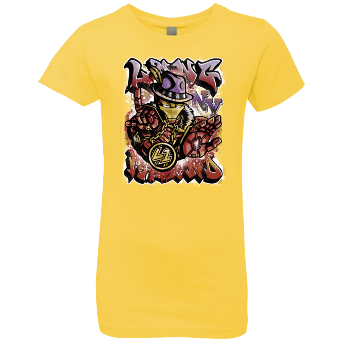 T-Shirts Vibrant Yellow / YXS Ironman Long Island Girls Premium T-Shirt