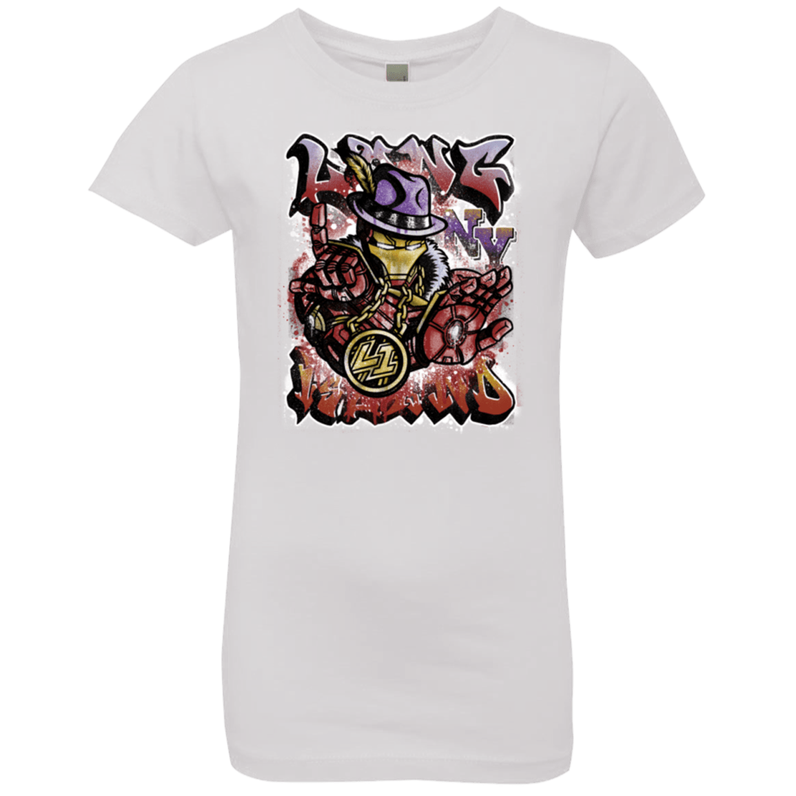T-Shirts White / YXS Ironman Long Island Girls Premium T-Shirt