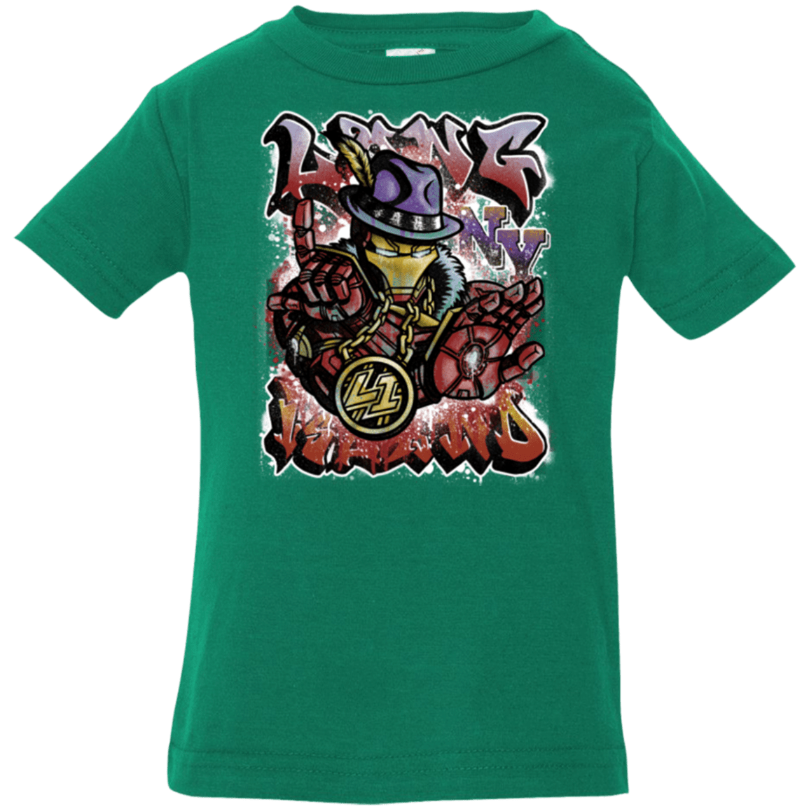 T-Shirts Kelly / 6 Months Ironman Long Island Infant PremiumT-Shirt