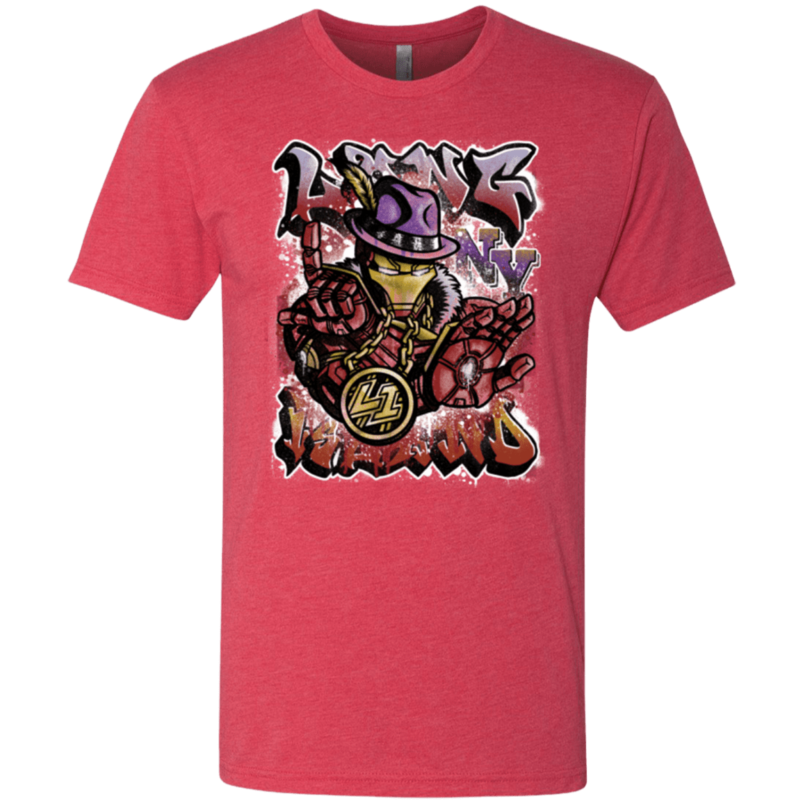 T-Shirts Vintage Red / Small Ironman Long Island Men's Triblend T-Shirt