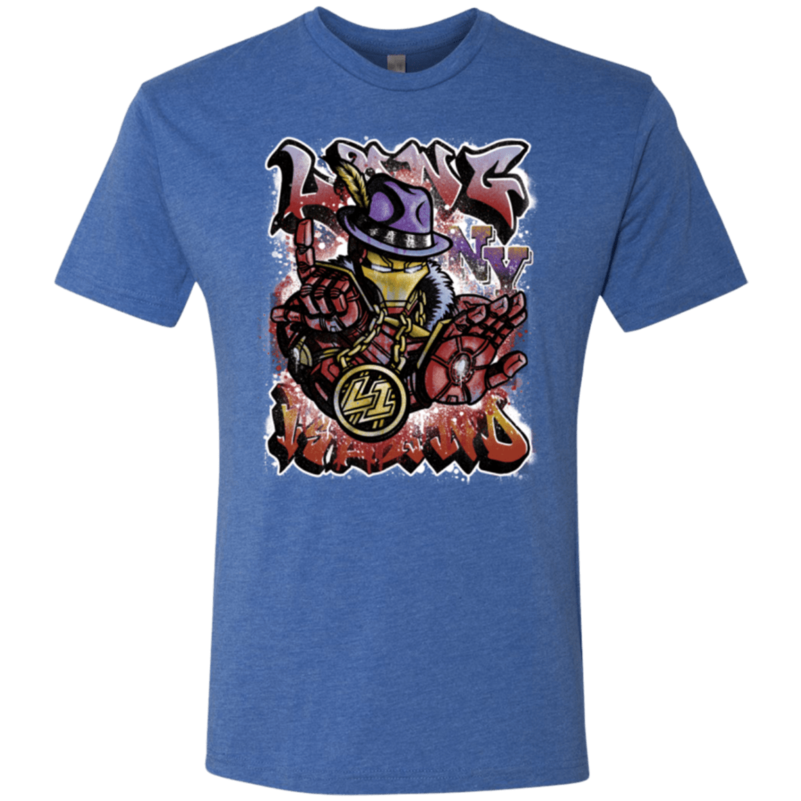T-Shirts Vintage Royal / Small Ironman Long Island Men's Triblend T-Shirt