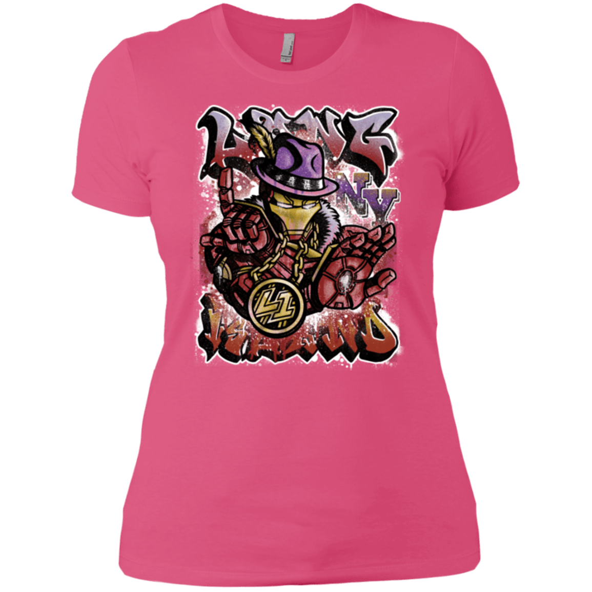 T-Shirts Hot Pink / X-Small Ironman Long Island Women's Premium T-Shirt