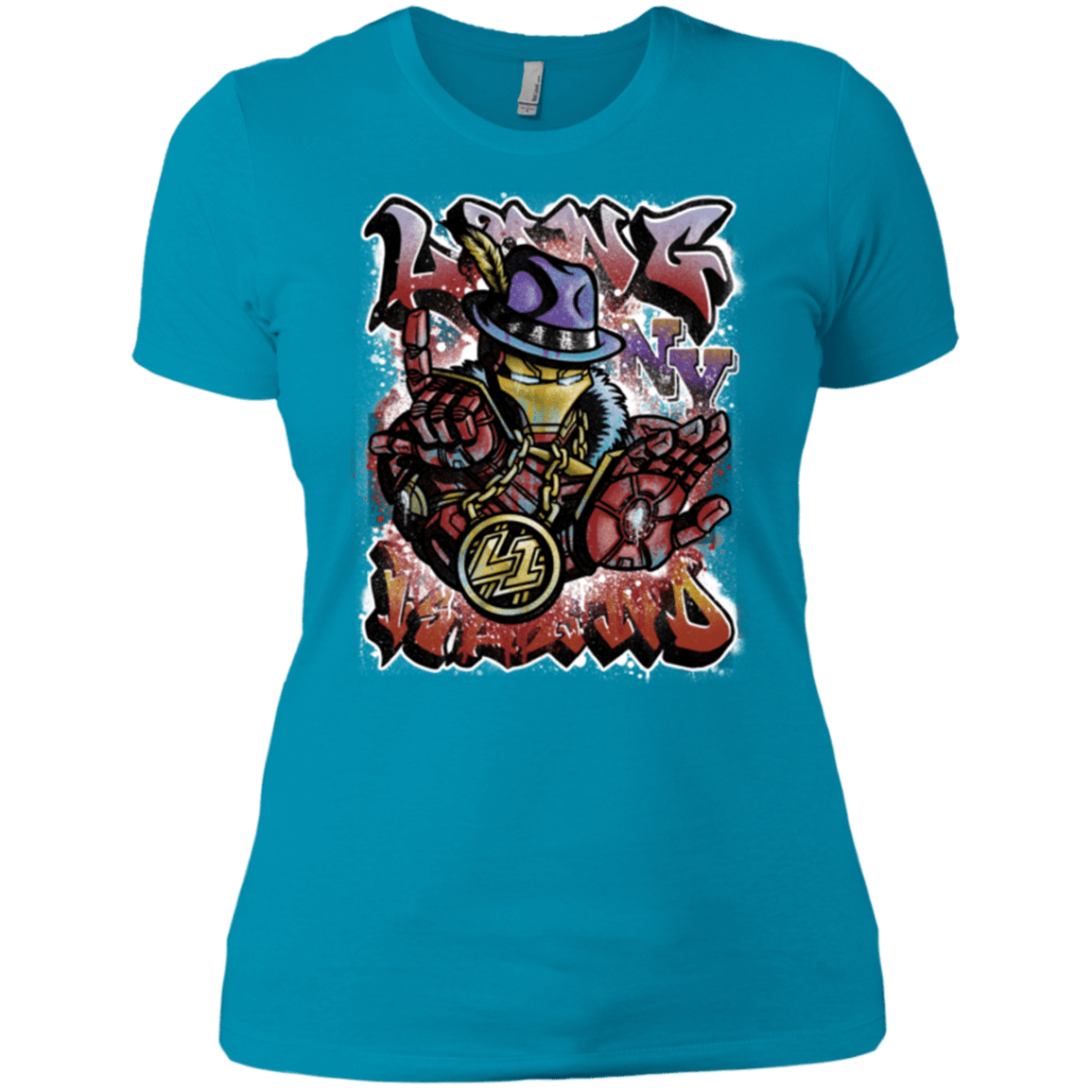 T-Shirts Turquoise / X-Small Ironman Long Island Women's Premium T-Shirt