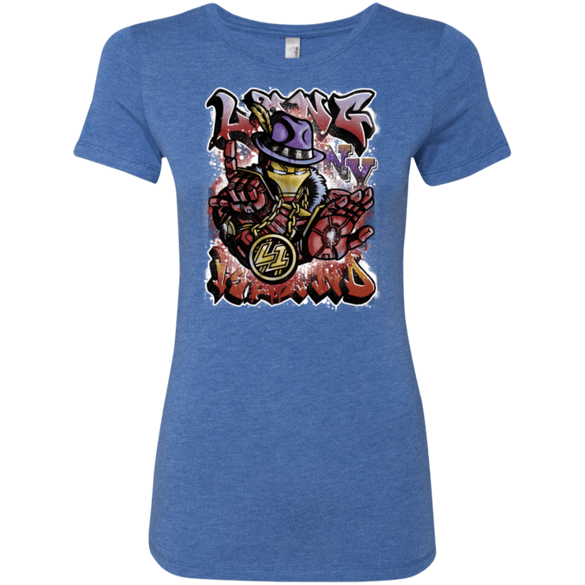 T-Shirts Vintage Royal / Small Ironman Long Island Women's Triblend T-Shirt