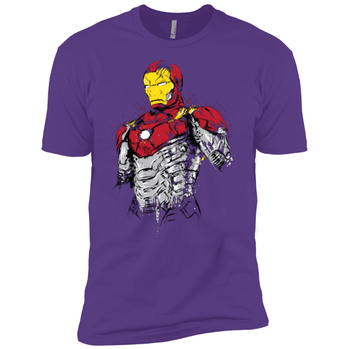 T-Shirts Purple Rush / YXS Ironman - Mark XLVII Armor Boys Premium T-Shirt