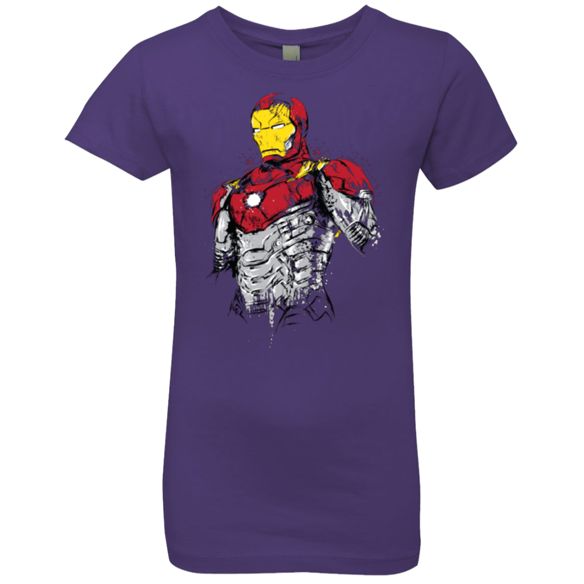 T-Shirts Purple Rush / YXS Ironman - Mark XLVII Armor Girls Premium T-Shirt