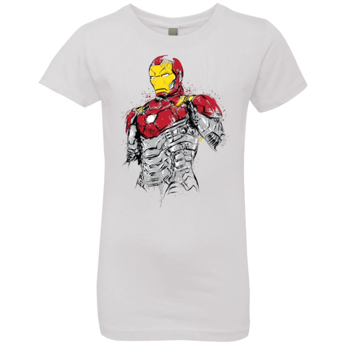 T-Shirts White / YXS Ironman - Mark XLVII Armor Girls Premium T-Shirt