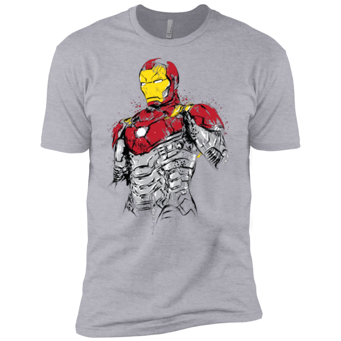 T-Shirts Heather Grey / X-Small Ironman - Mark XLVII Armor Men's Premium T-Shirt