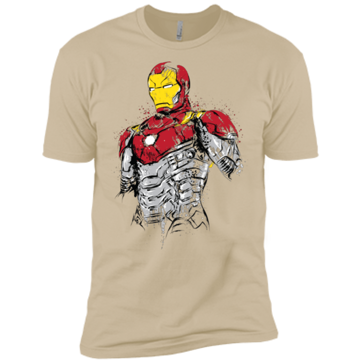 T-Shirts Sand / X-Small Ironman - Mark XLVII Armor Men's Premium T-Shirt