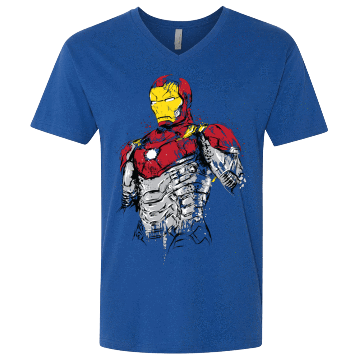 T-Shirts Royal / X-Small Ironman - Mark XLVII Armor Men's Premium V-Neck