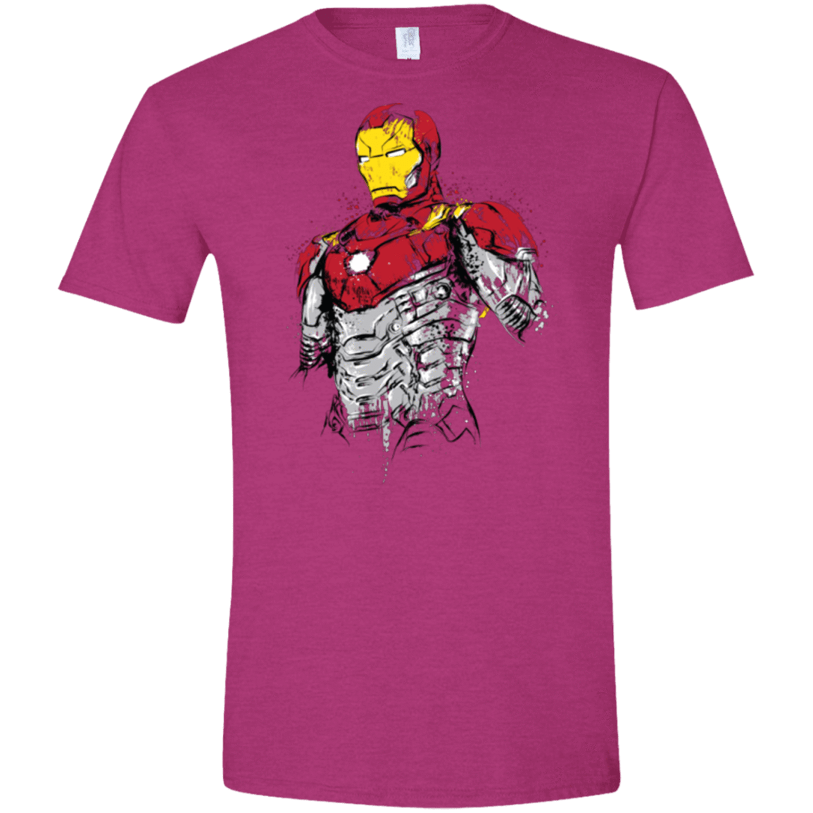 T-Shirts Antique Heliconia / S Ironman - Mark XLVII Armor Men's Semi-Fitted Softstyle
