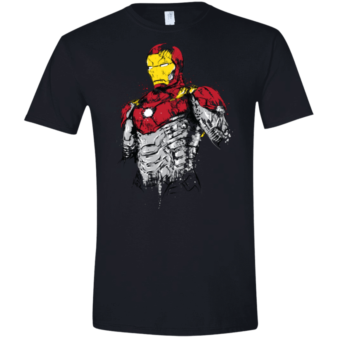 T-Shirts Black / X-Small Ironman - Mark XLVII Armor Men's Semi-Fitted Softstyle