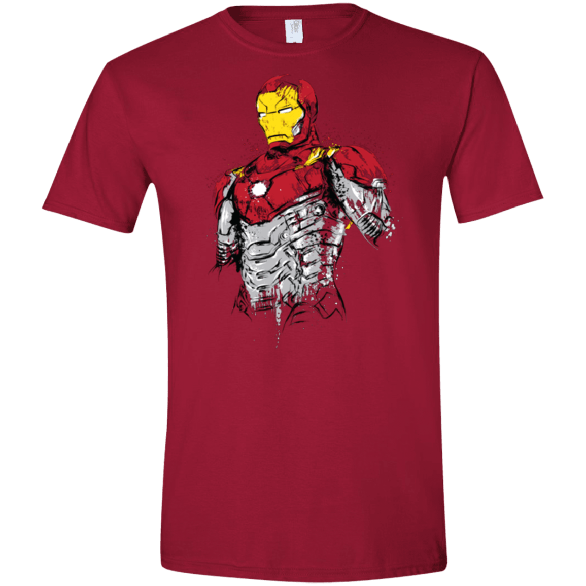 T-Shirts Cardinal Red / S Ironman - Mark XLVII Armor Men's Semi-Fitted Softstyle