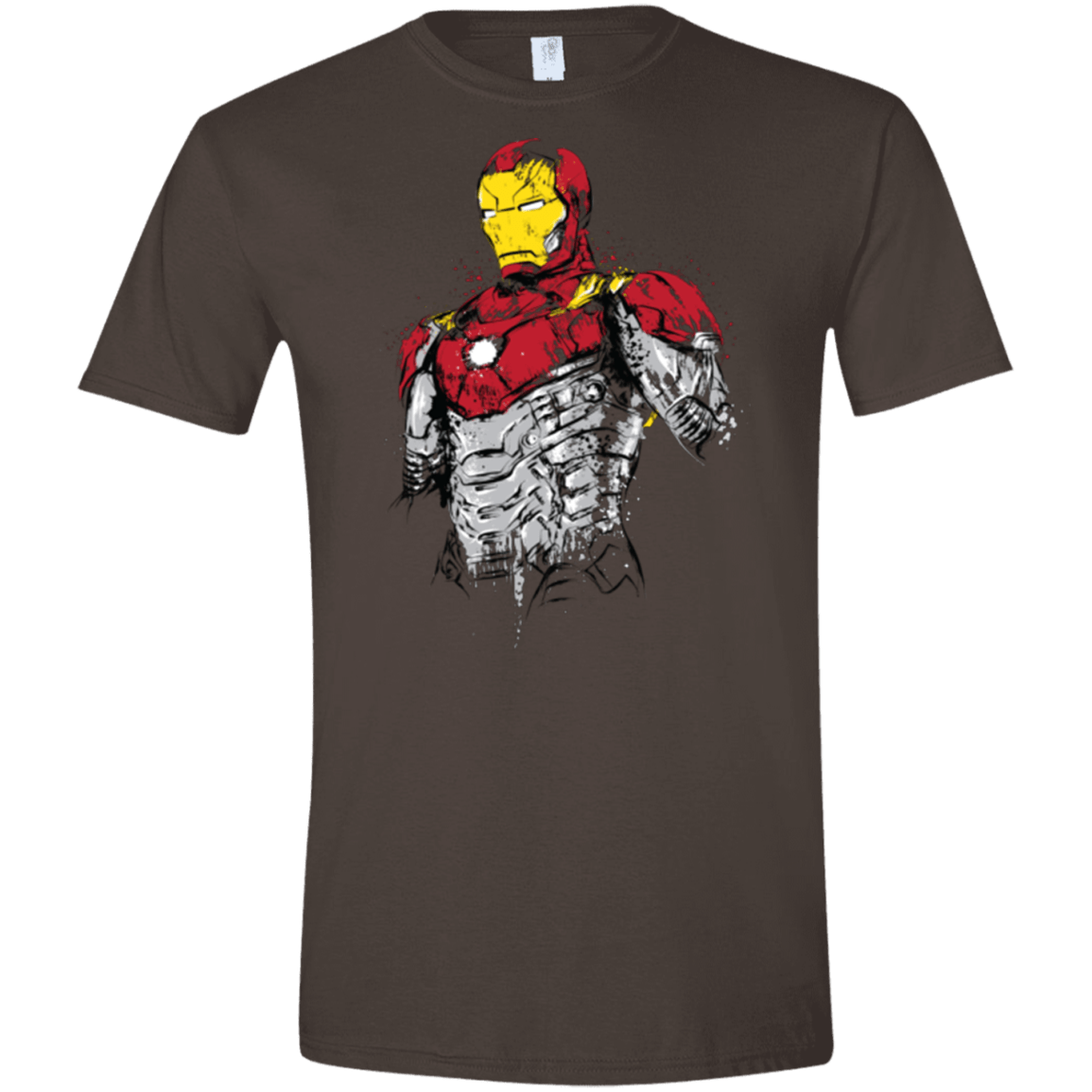 T-Shirts Dark Chocolate / S Ironman - Mark XLVII Armor Men's Semi-Fitted Softstyle