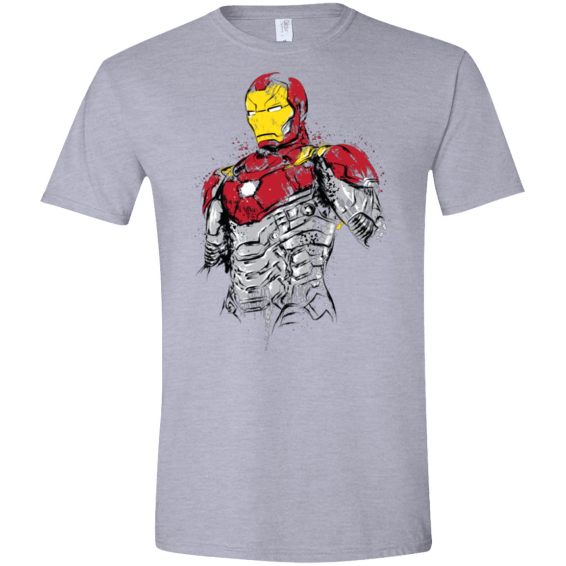 T-Shirts Sport Grey / X-Small Ironman - Mark XLVII Armor Men's Semi-Fitted Softstyle