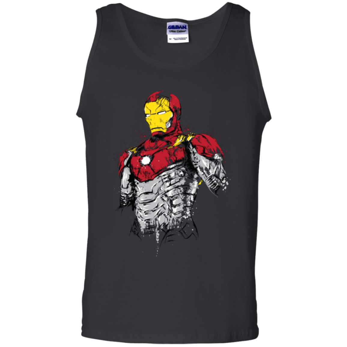 T-Shirts Black / S Ironman - Mark XLVII Armor Men's Tank Top