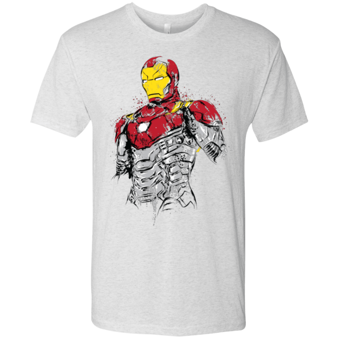 T-Shirts Heather White / S Ironman - Mark XLVII Armor Men's Triblend T-Shirt