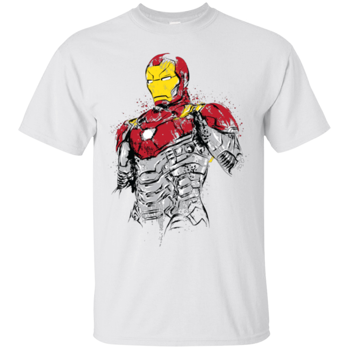T-Shirts White / S Ironman - Mark XLVII Armor T-Shirt