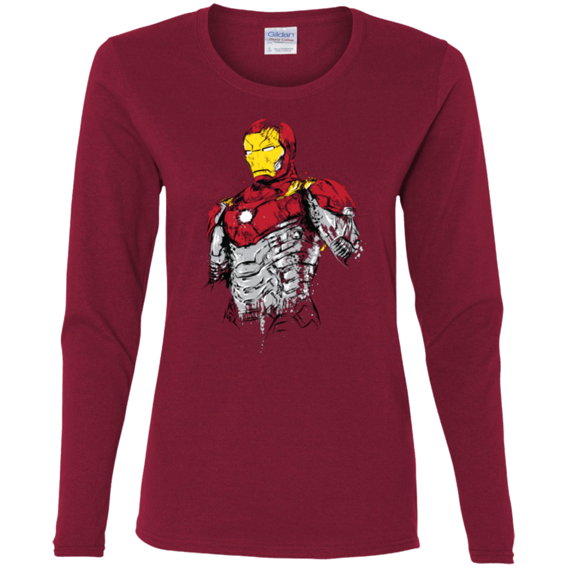 T-Shirts Cardinal / S Ironman - Mark XLVII Armor Women's Long Sleeve T-Shirt