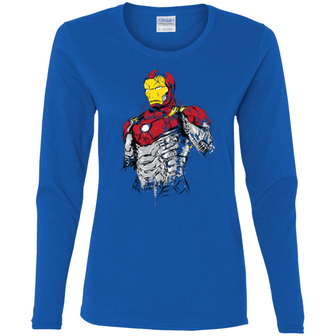 T-Shirts Royal / S Ironman - Mark XLVII Armor Women's Long Sleeve T-Shirt