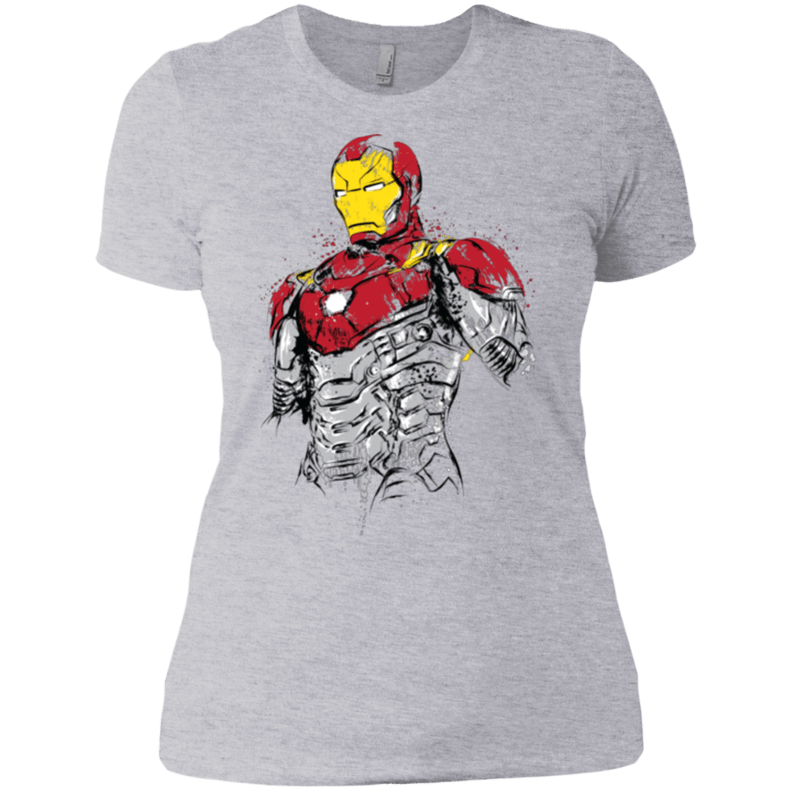 T-Shirts Heather Grey / X-Small Ironman - Mark XLVII Armor Women's Premium T-Shirt