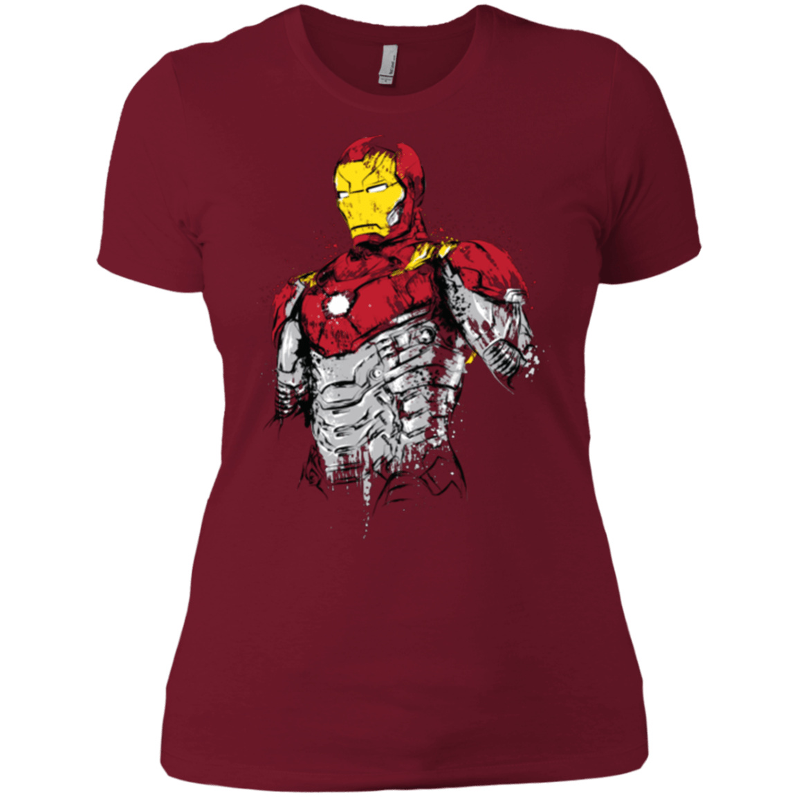 T-Shirts Scarlet / X-Small Ironman - Mark XLVII Armor Women's Premium T-Shirt