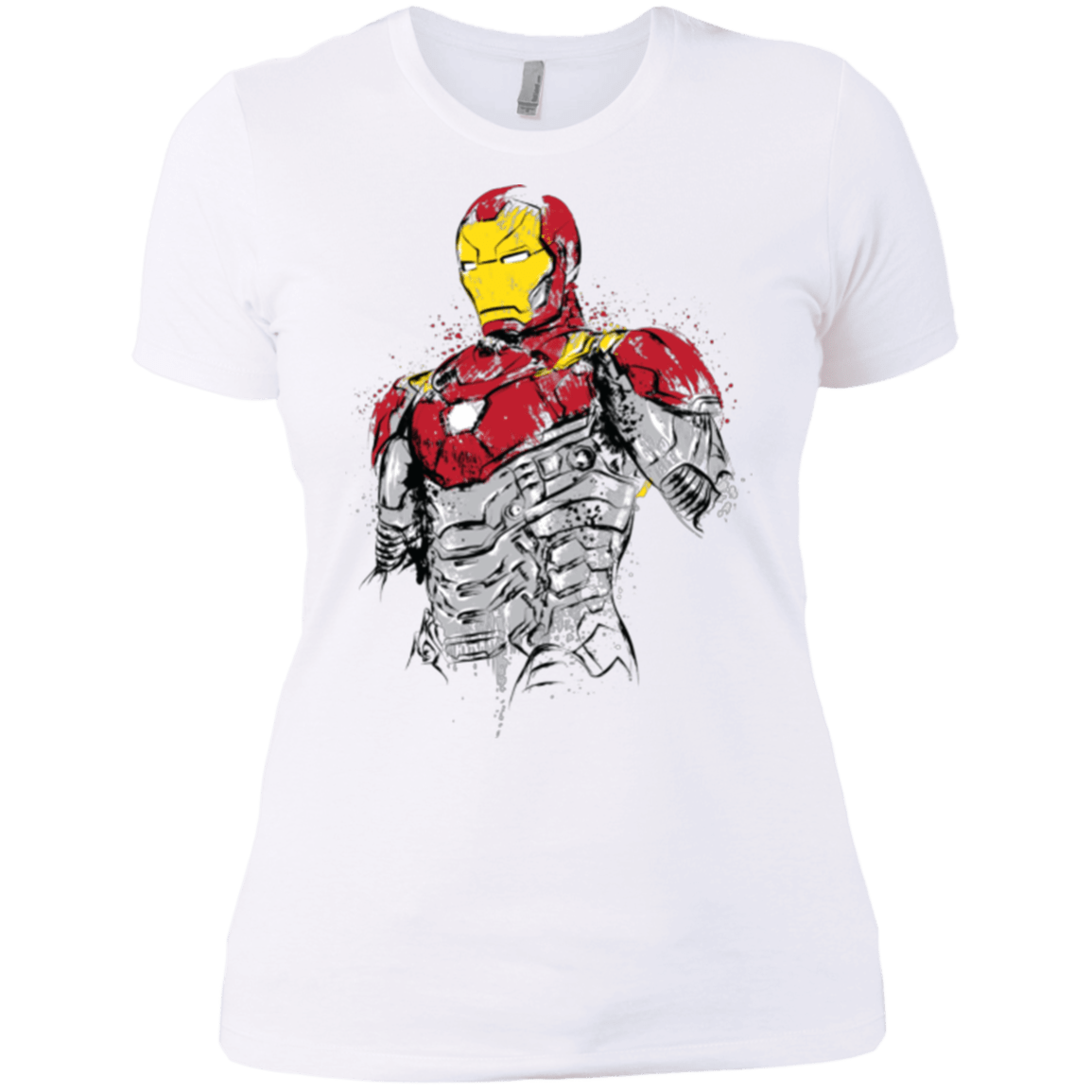 T-Shirts White / X-Small Ironman - Mark XLVII Armor Women's Premium T-Shirt