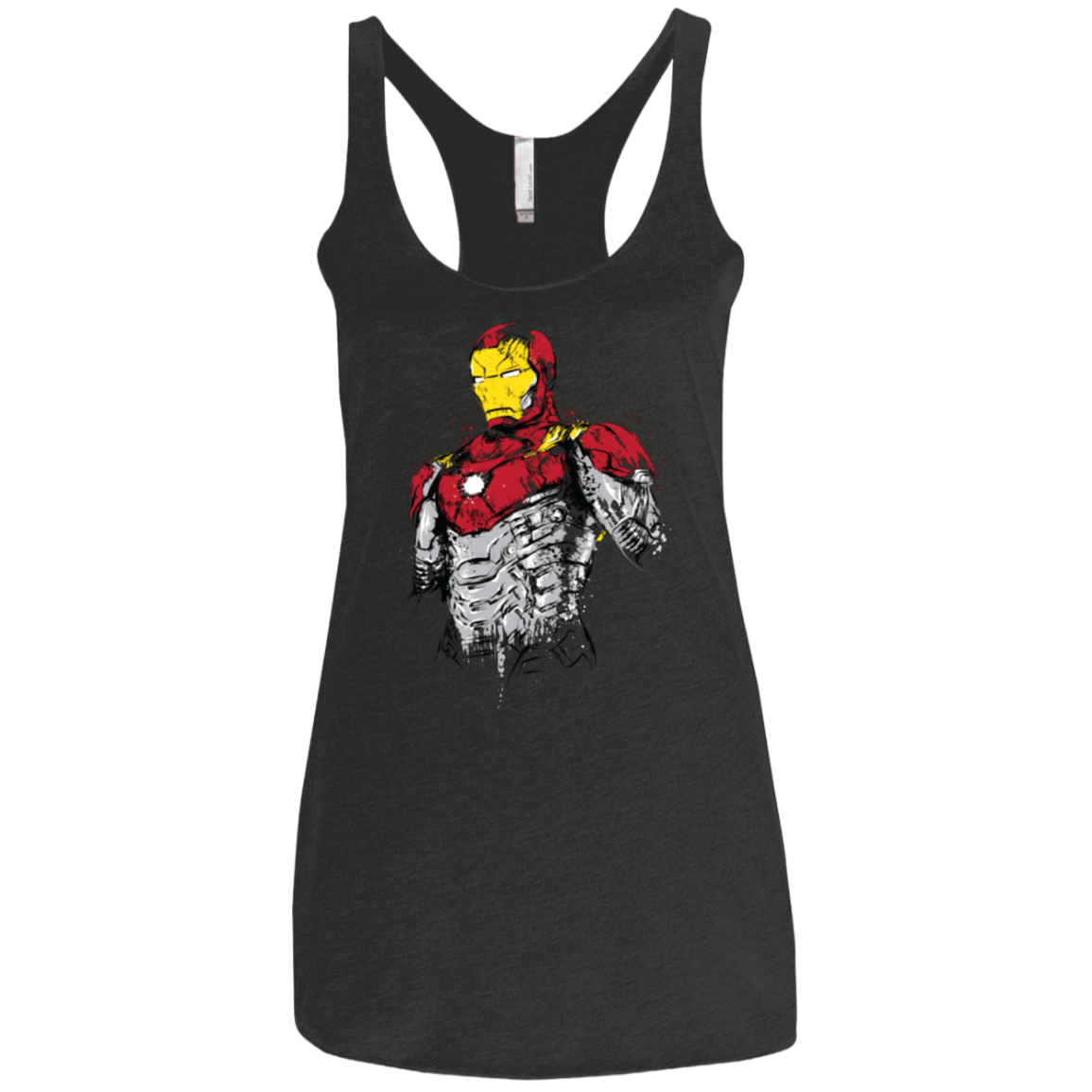 T-Shirts Vintage Black / X-Small Ironman - Mark XLVII Armor Women's Triblend Racerback Tank