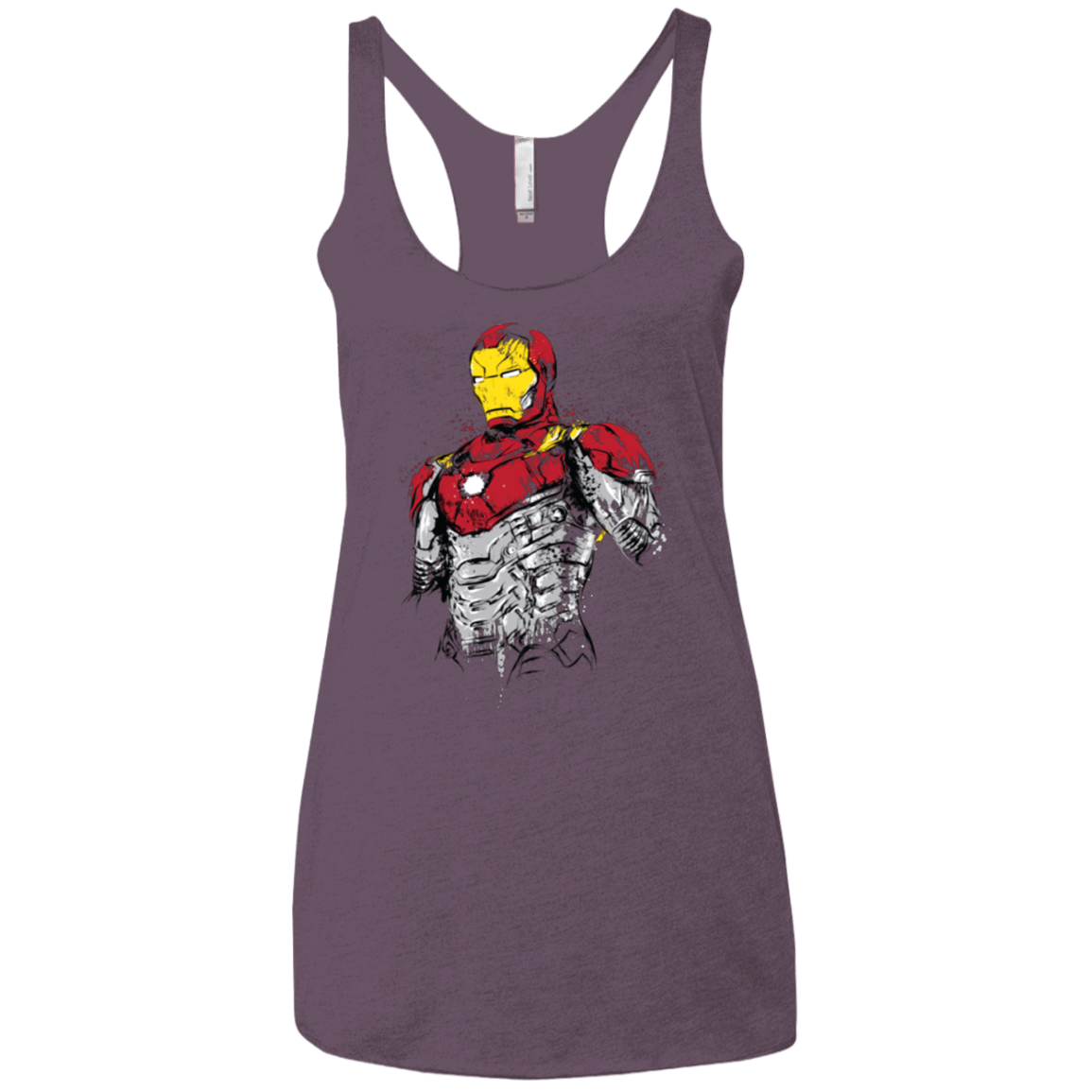 T-Shirts Vintage Purple / X-Small Ironman - Mark XLVII Armor Women's Triblend Racerback Tank