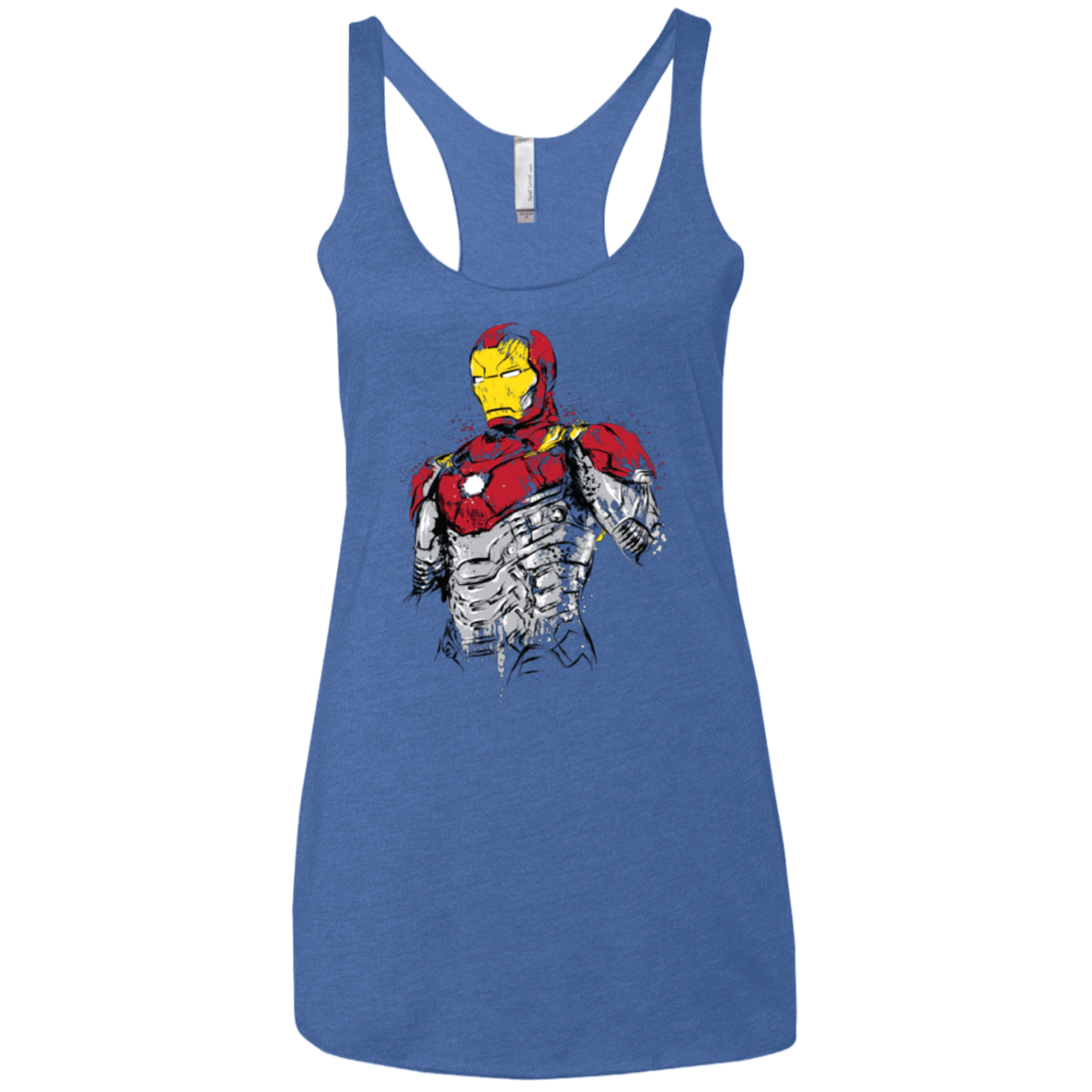 T-Shirts Vintage Royal / X-Small Ironman - Mark XLVII Armor Women's Triblend Racerback Tank