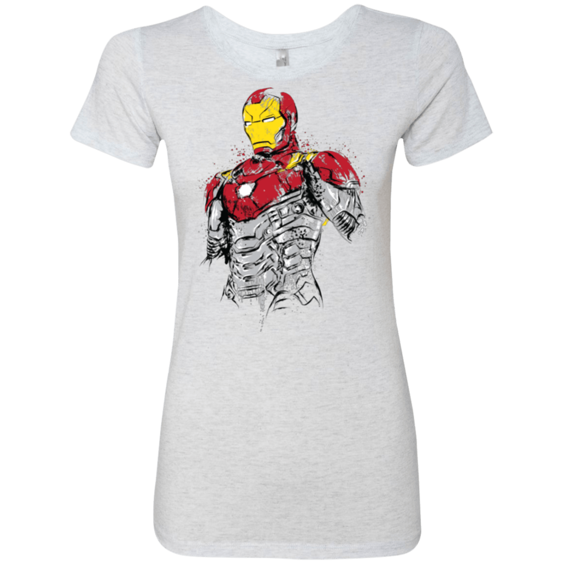 T-Shirts Heather White / S Ironman - Mark XLVII Armor Women's Triblend T-Shirt
