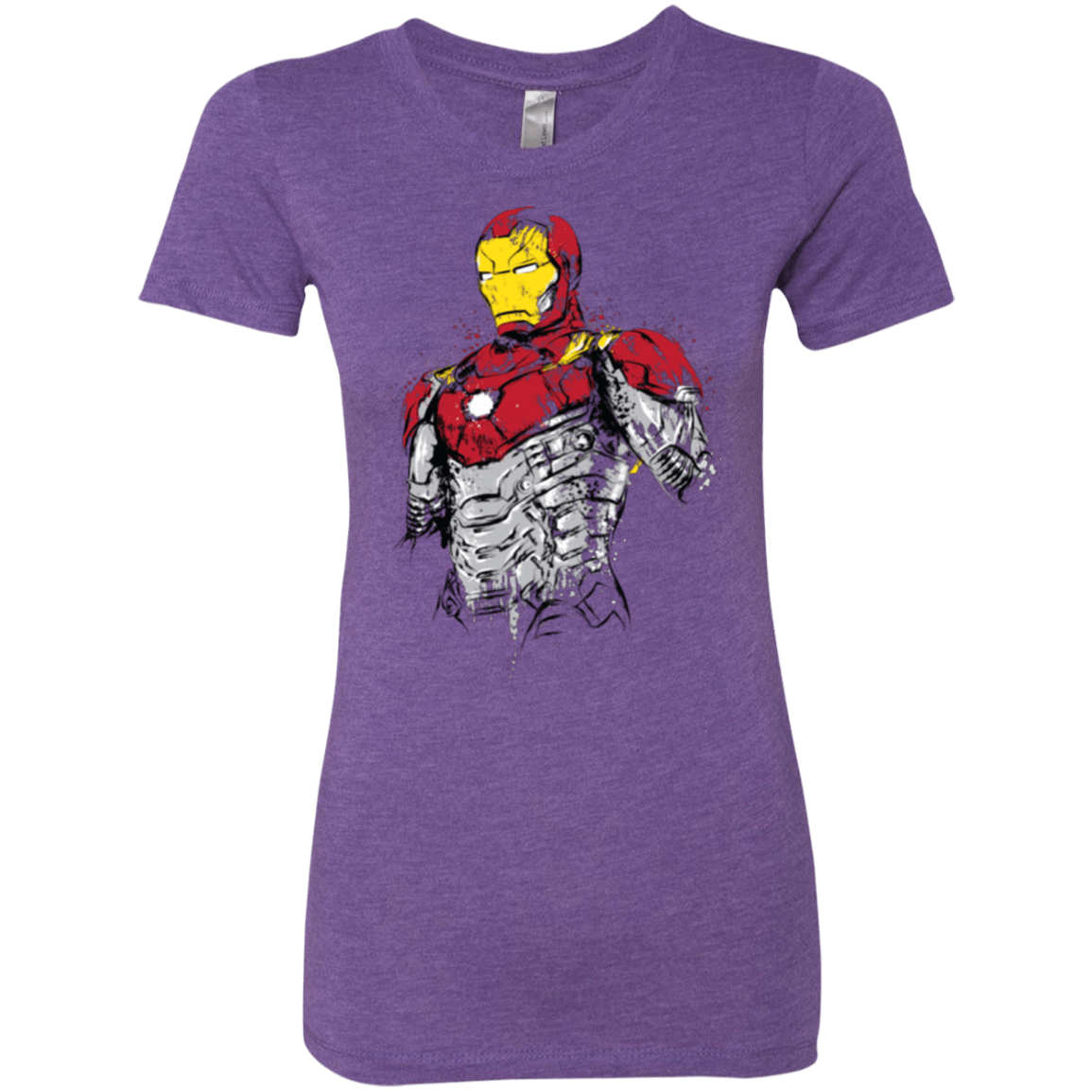 T-Shirts Purple Rush / S Ironman - Mark XLVII Armor Women's Triblend T-Shirt