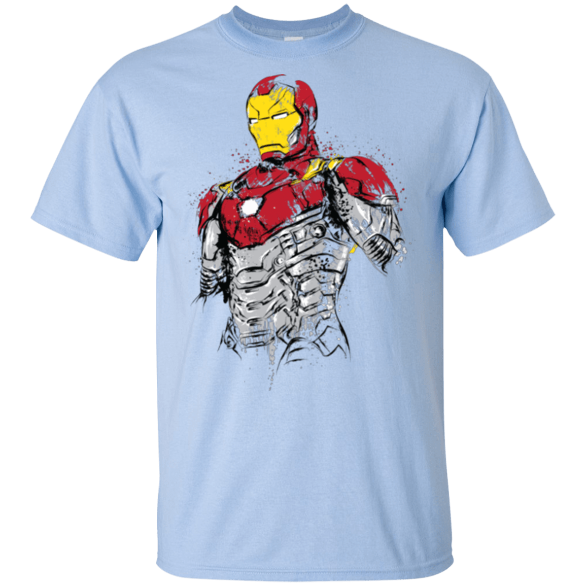 T-Shirts Light Blue / YXS Ironman - Mark XLVII Armor Youth T-Shirt