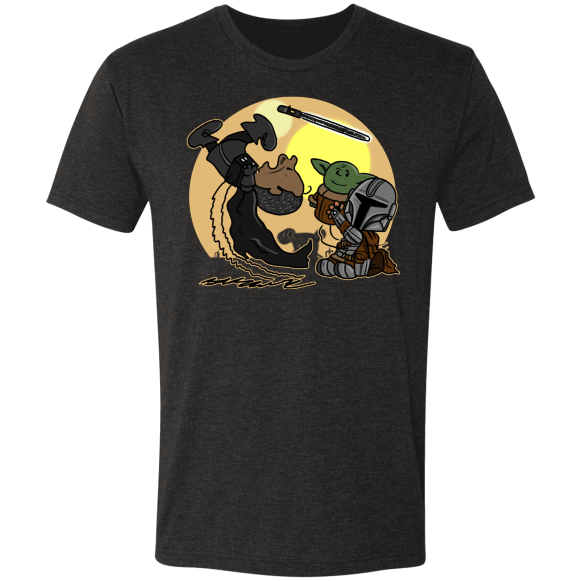 T-Shirts Vintage Black / S Is Mine Men's Triblend T-Shirt