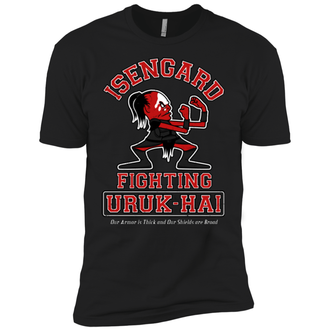 T-Shirts Black / YXS ISENGARD FIGHTING URUKHAI Boys Premium T-Shirt