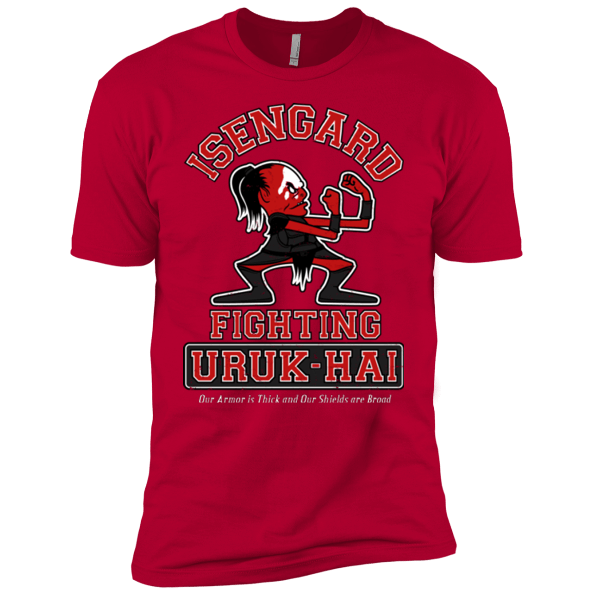 T-Shirts Red / YXS ISENGARD FIGHTING URUKHAI Boys Premium T-Shirt