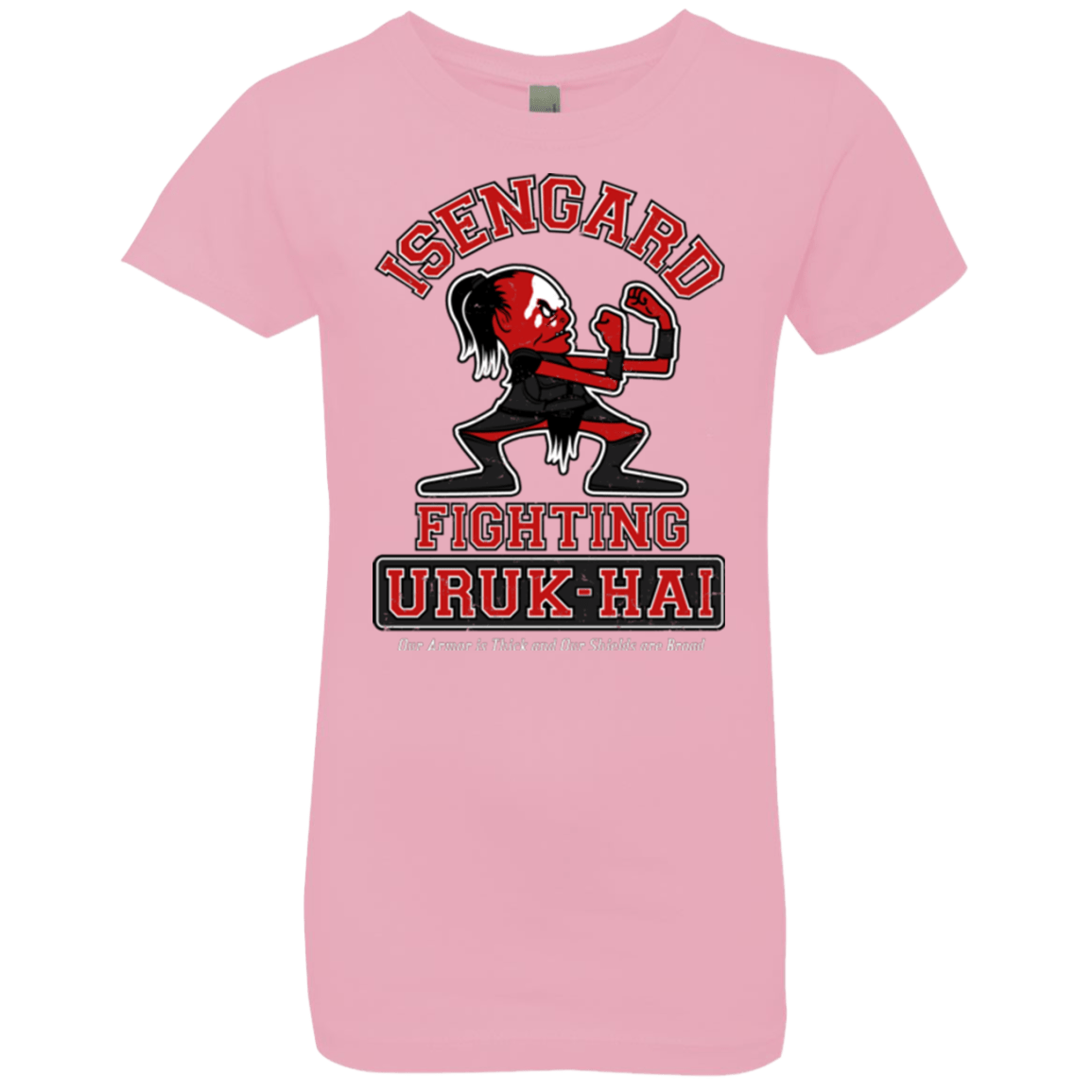 T-Shirts Light Pink / YXS ISENGARD FIGHTING URUKHAI Girls Premium T-Shirt