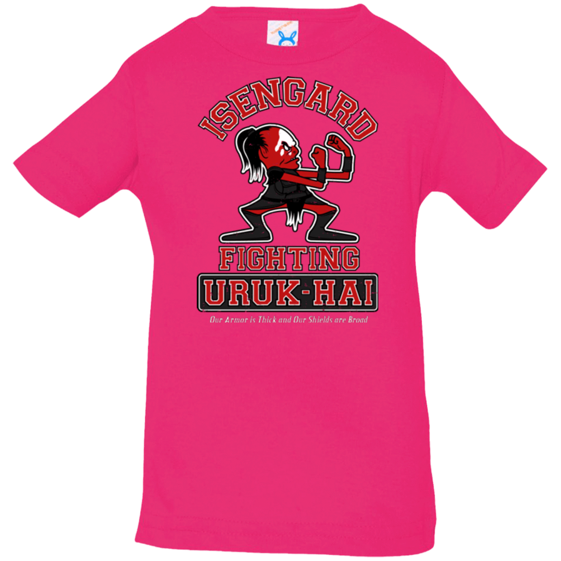 T-Shirts Hot Pink / 6 Months ISENGARD FIGHTING URUKHAI Infant PremiumT-Shirt