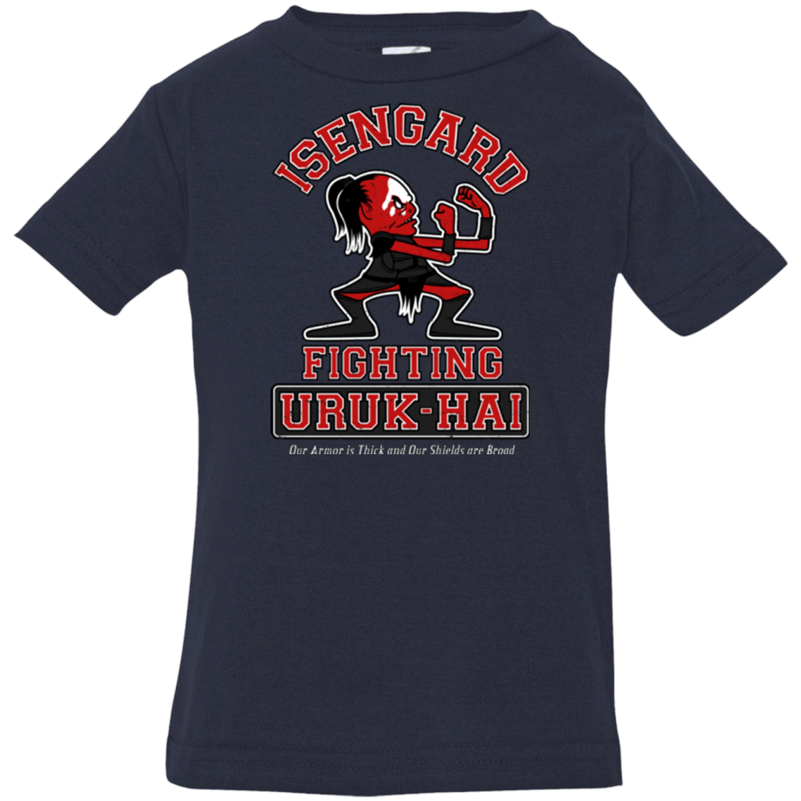 T-Shirts Navy / 6 Months ISENGARD FIGHTING URUKHAI Infant PremiumT-Shirt
