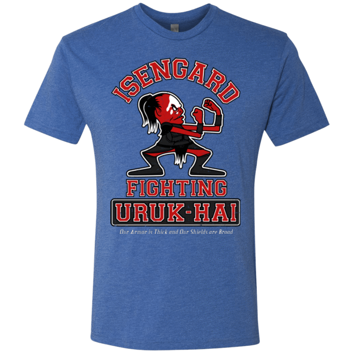 T-Shirts Vintage Royal / Small ISENGARD FIGHTING URUKHAI Men's Triblend T-Shirt