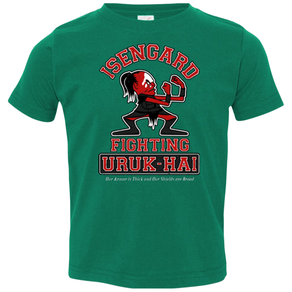 T-Shirts Kelly / 2T ISENGARD FIGHTING URUKHAI Toddler Premium T-Shirt