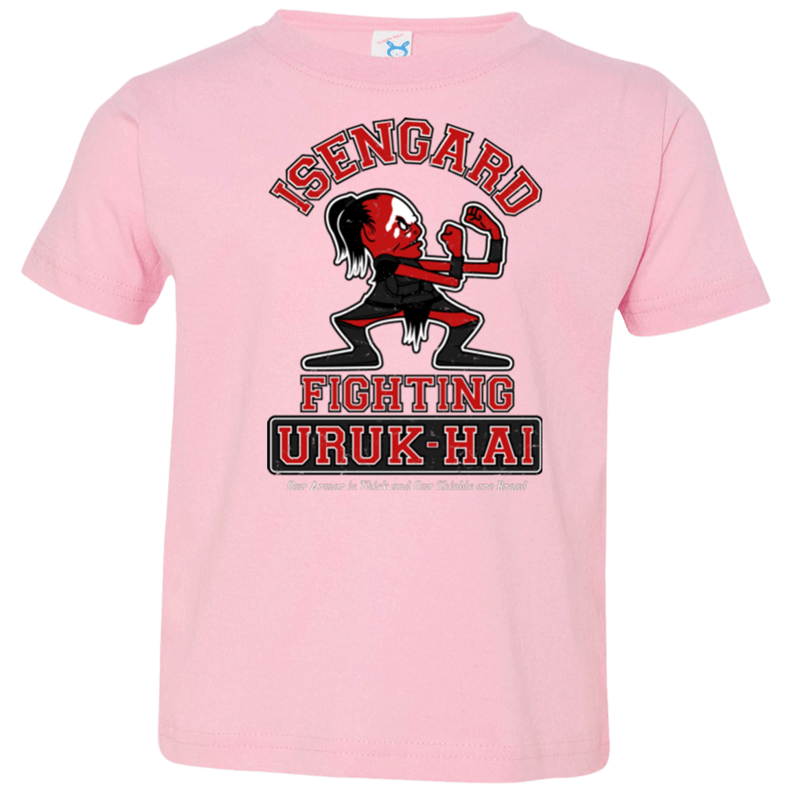 T-Shirts Pink / 2T ISENGARD FIGHTING URUKHAI Toddler Premium T-Shirt