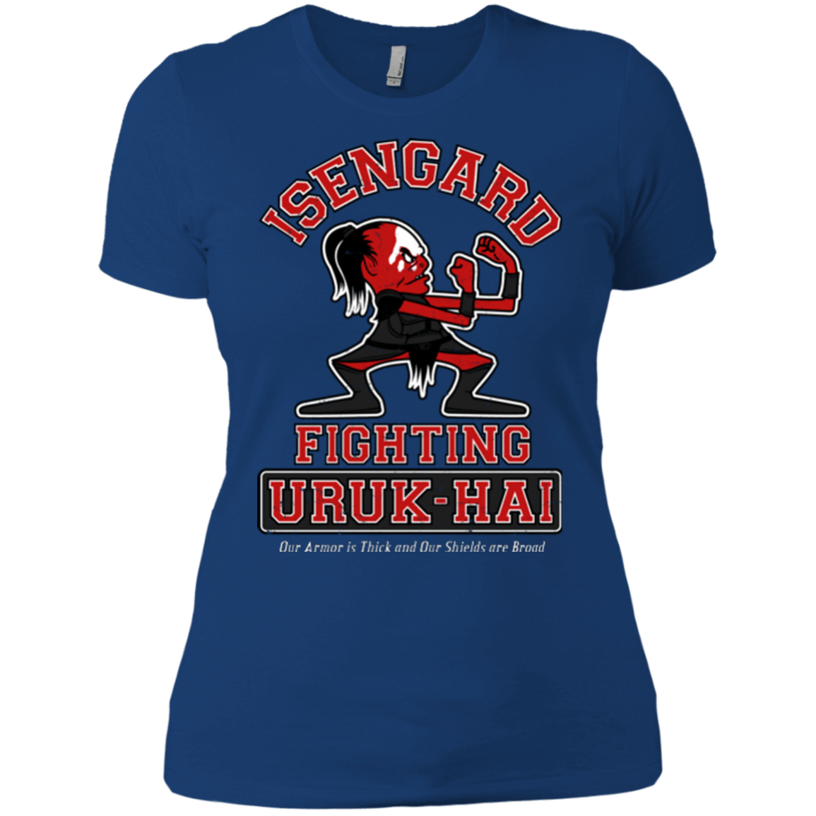 T-Shirts Royal / X-Small ISENGARD FIGHTING URUKHAI Women's Premium T-Shirt