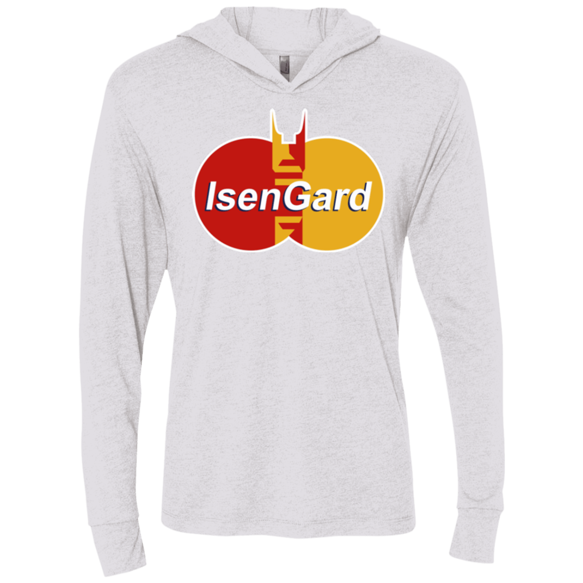 T-Shirts Heather White / X-Small Isengard Triblend Long Sleeve Hoodie Tee